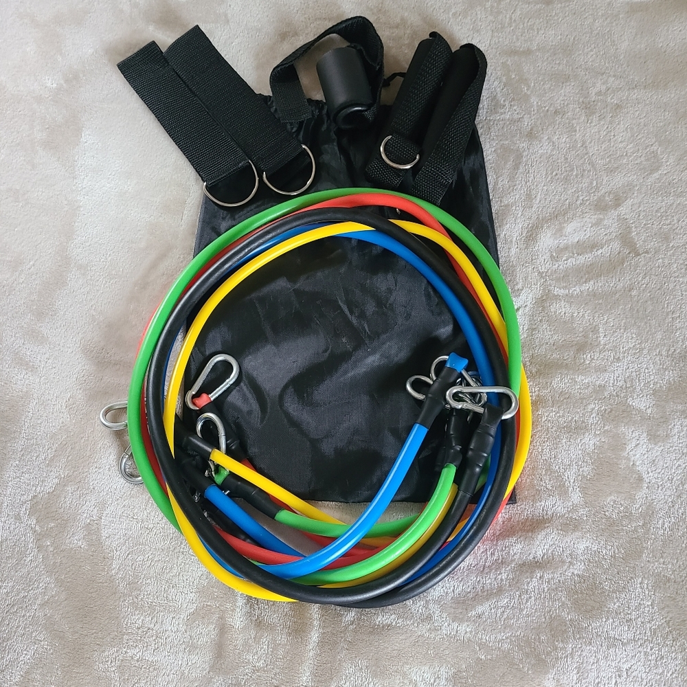 NIB 11 piece resistance bands